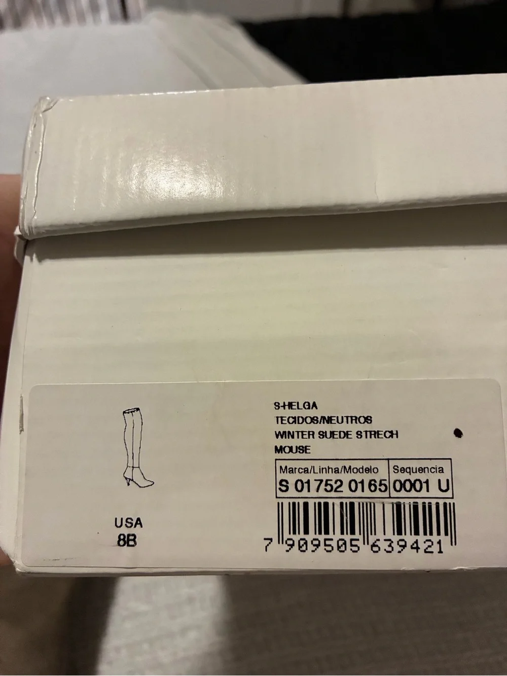 🆕 BNIB Schutz | Helga Over The Knee Kitten Heel Boots | Mouse